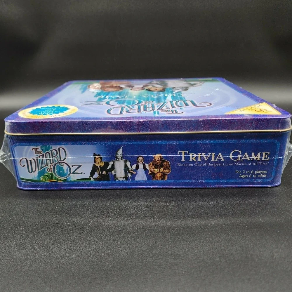 VTG 1999 The Wizard of Oz‎ Trivia Game - Special Edition Tin New in Shrink Wrap